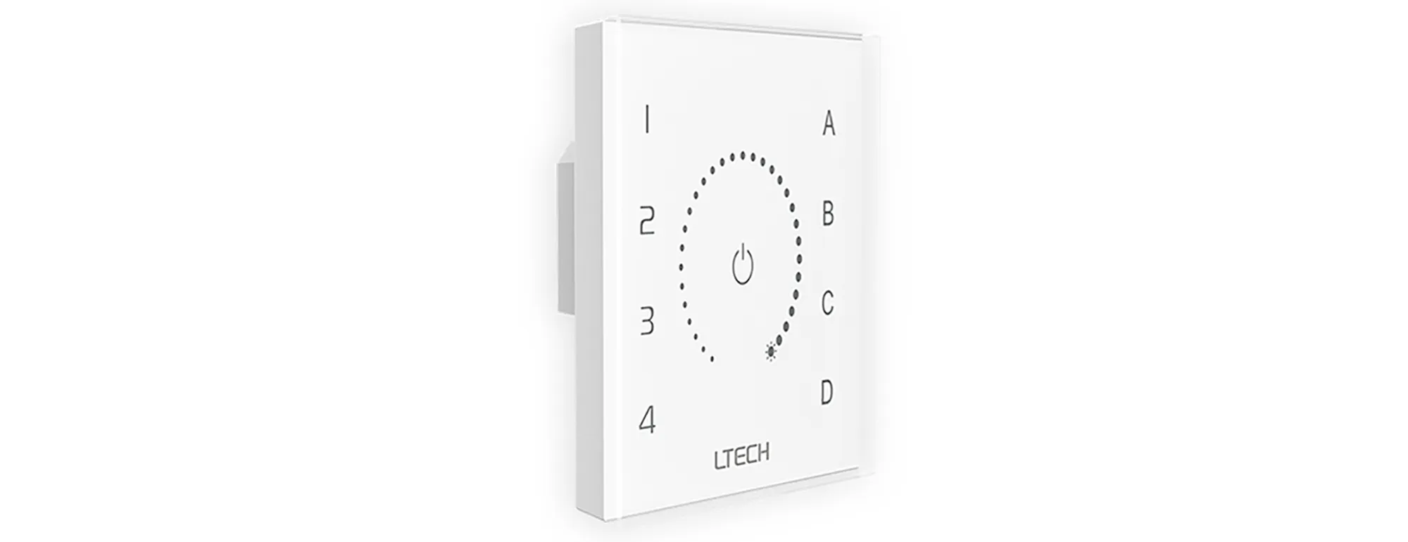 EDT1  DALI Touch Panel, Dimming control, Support DT8 type control, Scene, Group, Unicast, Broadcast mode. Output signal: DALI, Touch vibration, IP20.